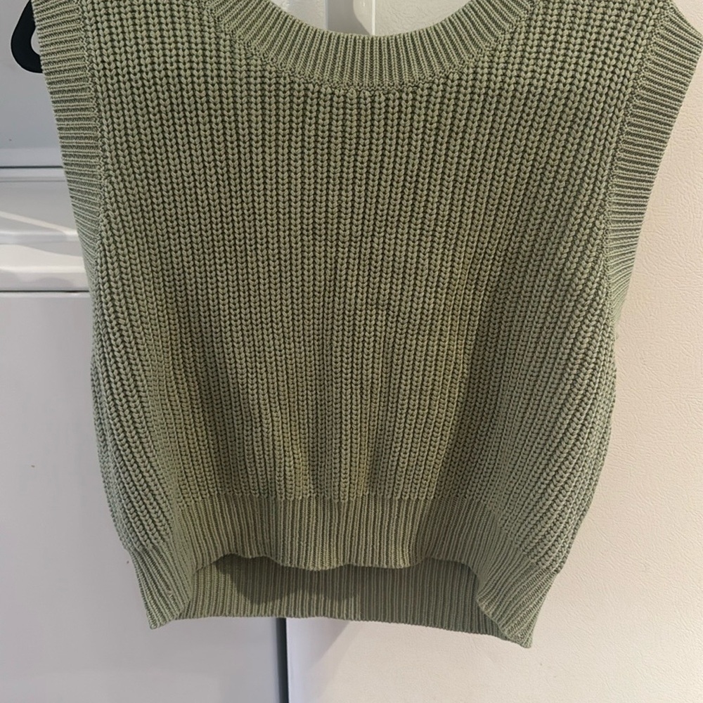Vici Olive Knit Top